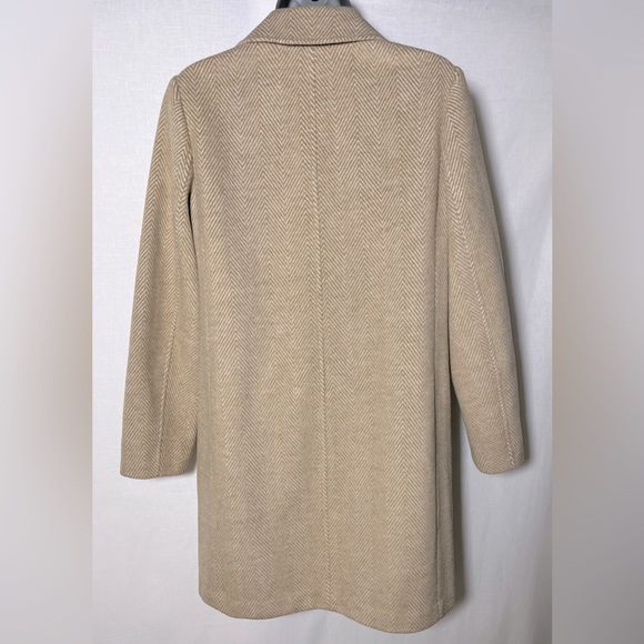 NEW J Crew Herringbone topcoat!!! - Picture 4 of 10